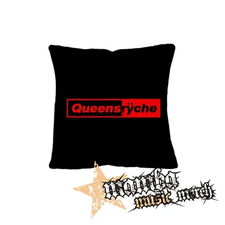 QUEENSRYCHE - Logo RED - vankúš