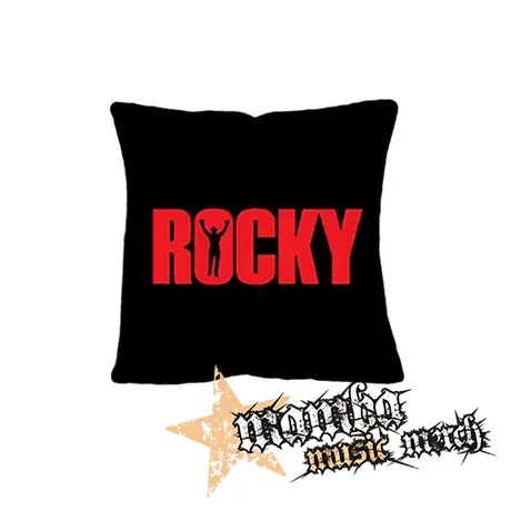 ROCKY - Red Rocky Balboa Movie Logo - vankúš