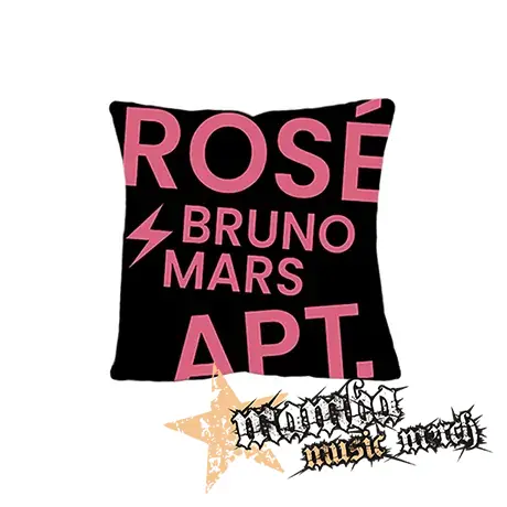 ROSÉ & BRUNO MARS - APT - Pink 2 - vankúš
