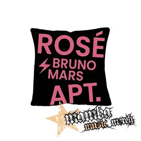 ROSÉ & BRUNO MARS - APT - Pink - vankúš