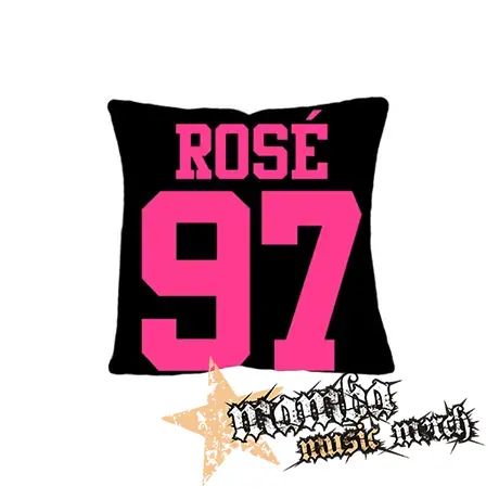 ROSÉ 97 - Pink Logo - vankúš