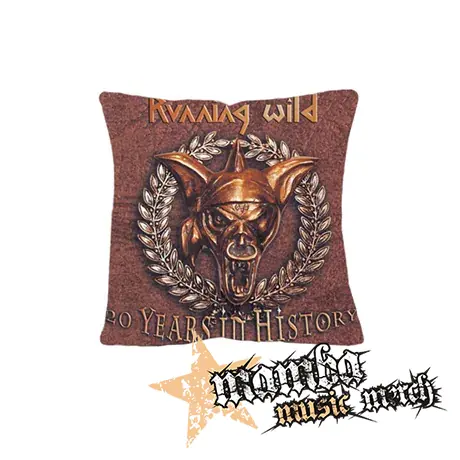 RUNNING WILD - 20 Years In History - vankúš