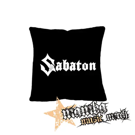 SABATON - Logo White - vankúš