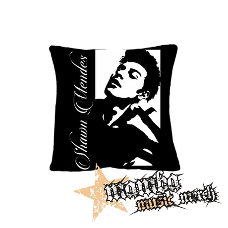SHAWN MENDES - Logo And Portrait - vankúš