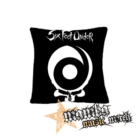 SIX FEET UINDER - Warpath Skull - vankúš
