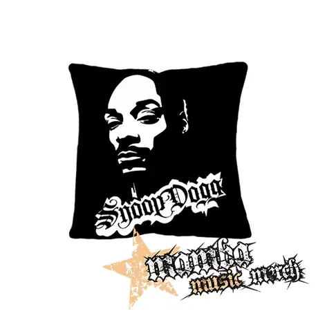 SNOOP DOGG - Logo & Portrait - vankúš