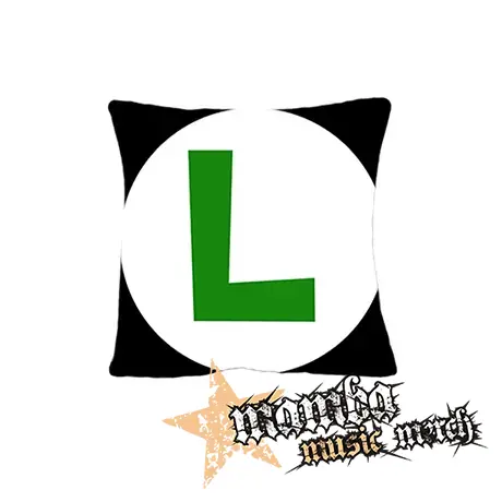 SUPER MARIO - Green Luigi Logo - vankúš