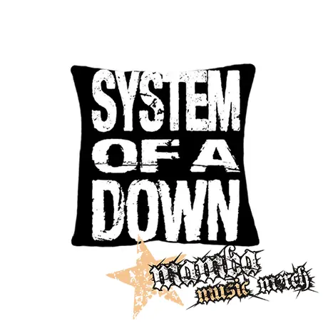SYSTEM OF A DOWN - Logo - vankúš