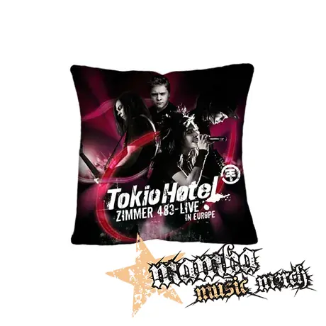 TOKIO HOTEL - Zimmer 483 - Live In Europe - vankúš