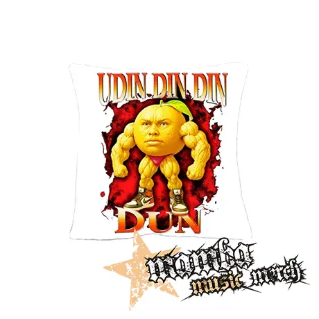 UDIN DIN DIN DUN White Poster - vankúš